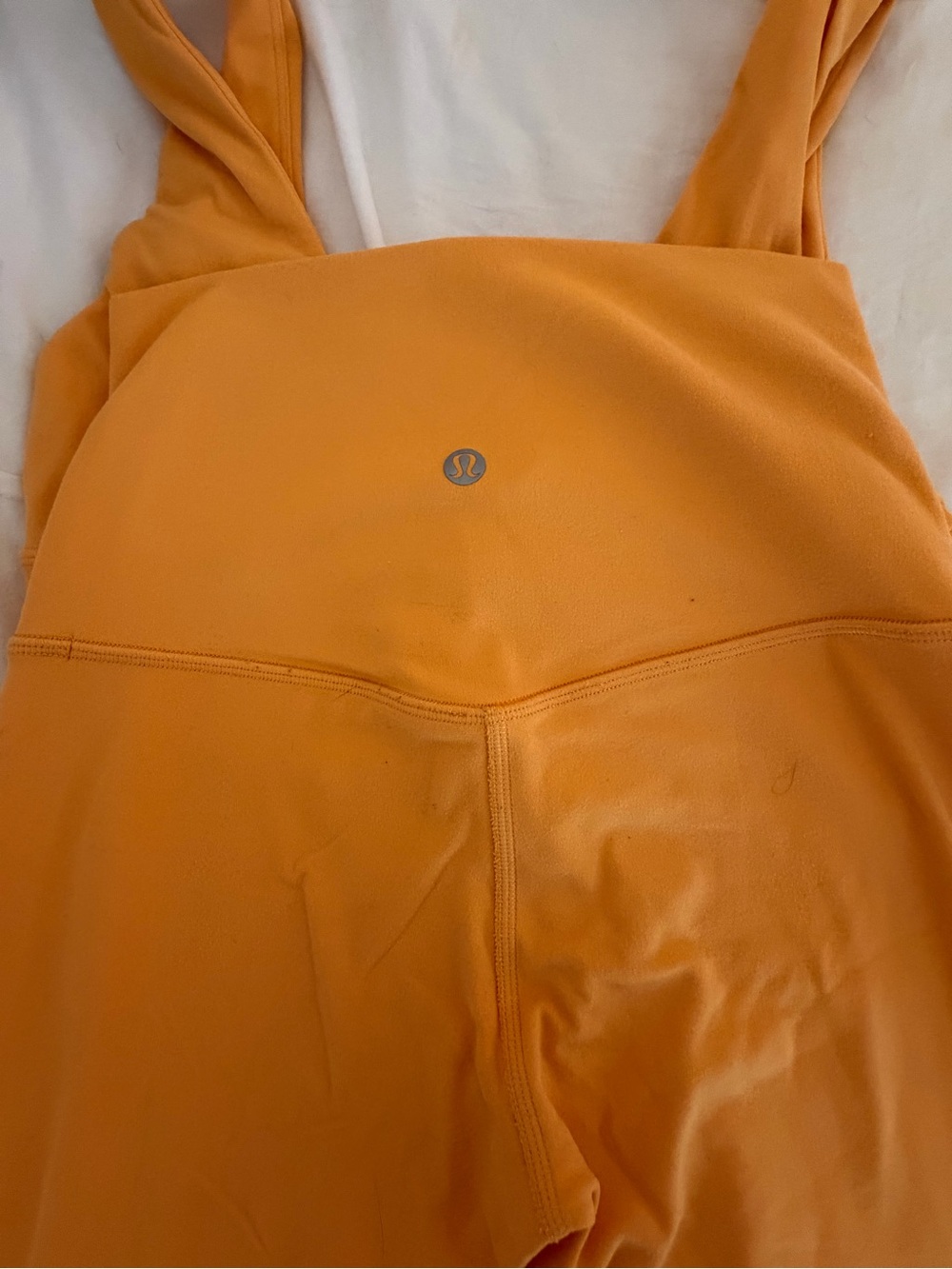 Lululemon Orange Align V-Neck Sports Bra Size 2 & Align 28’ Size 4 Legging Set - Picture 6 of 9